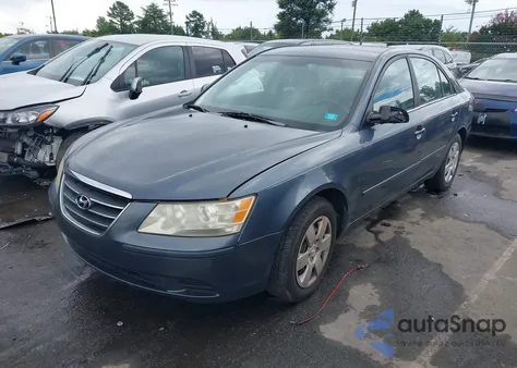 2009 Hyundai Sonata Gls from USA, damaged, VIN 5NPET46C49H507098